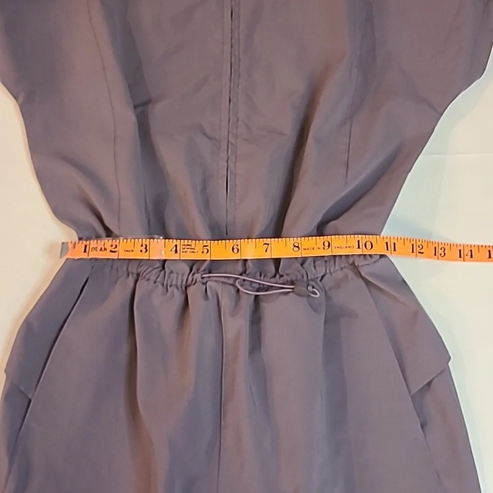 #379 Lululemon Stretch Travel Woven Jumpsuit in Dusky Lavender Size 0 o230